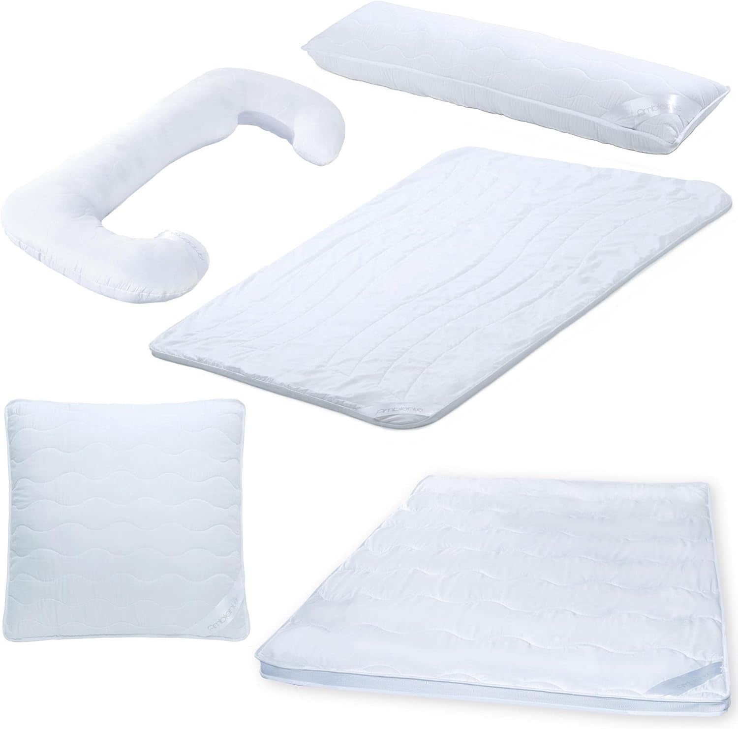 Ambiente été couette légère 220 X 240 Cm couette en microfibre respirante hiver été Couettes et couettes Naty Shop