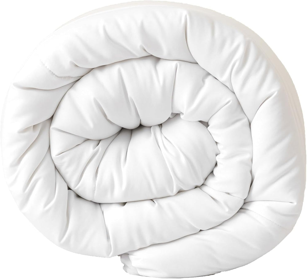 Good Nite Couette Double, 4,5 Tog, Couette D'été, Couette Double, Blanc, Couette, Polyester, Douce Et Légère Et Lavable En Machine Avec Bandes D'angle (Lit Double 200 X 200 Cm) Couvertures Et Couettes Naty Shop 10,5 Tog Simple 135 × 200 Cm