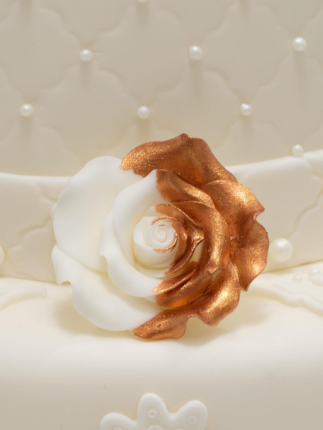 Colorant Alimentaire Comestible Sugarflair Lustre Blush Or Rose - Poudre Lustre Comestible pour Gâteaux, Muffins, Chocolat, Pâtisseries, Desserts, Glaces, Boissons, Cocktails et Plus - 4g