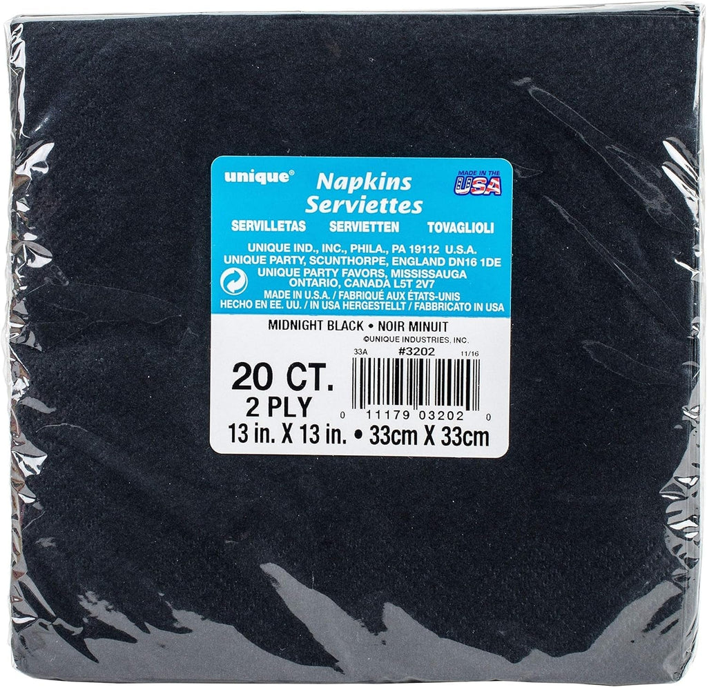 Șervețele de hârtie - 16,5 cm - Verde smarald - Pachet de 20 bucăți