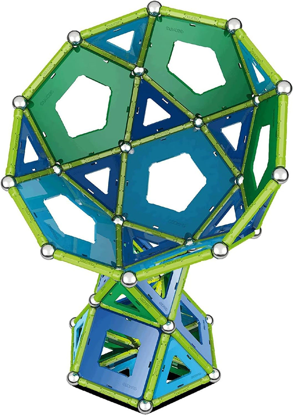 Geomag Classic Panels 192 pièces Jeux magnétiques pour enfants, enfants et filles à partir de 5 6 7 8 9 10 11 12 13 ans, constructions magnétiques, jeux pour enfants