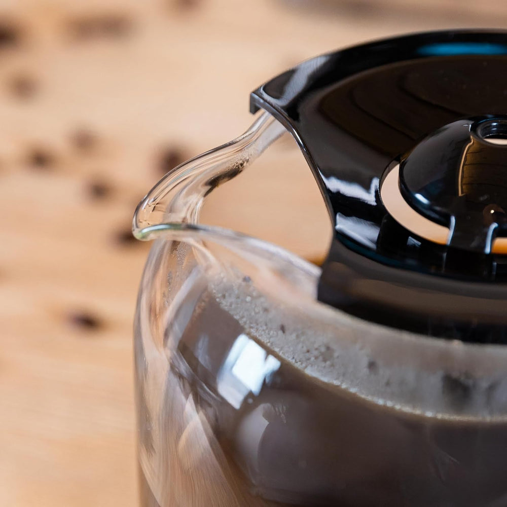 Expresso avec filtre Cecotec Coffee 66 Drop and Touch, puissance 950 W, 1,5 L, 12 tasses, écran tactile, carafe en verre, minuterie 24 heures, 6 interrupteurs, filtre à mailles réutilisable