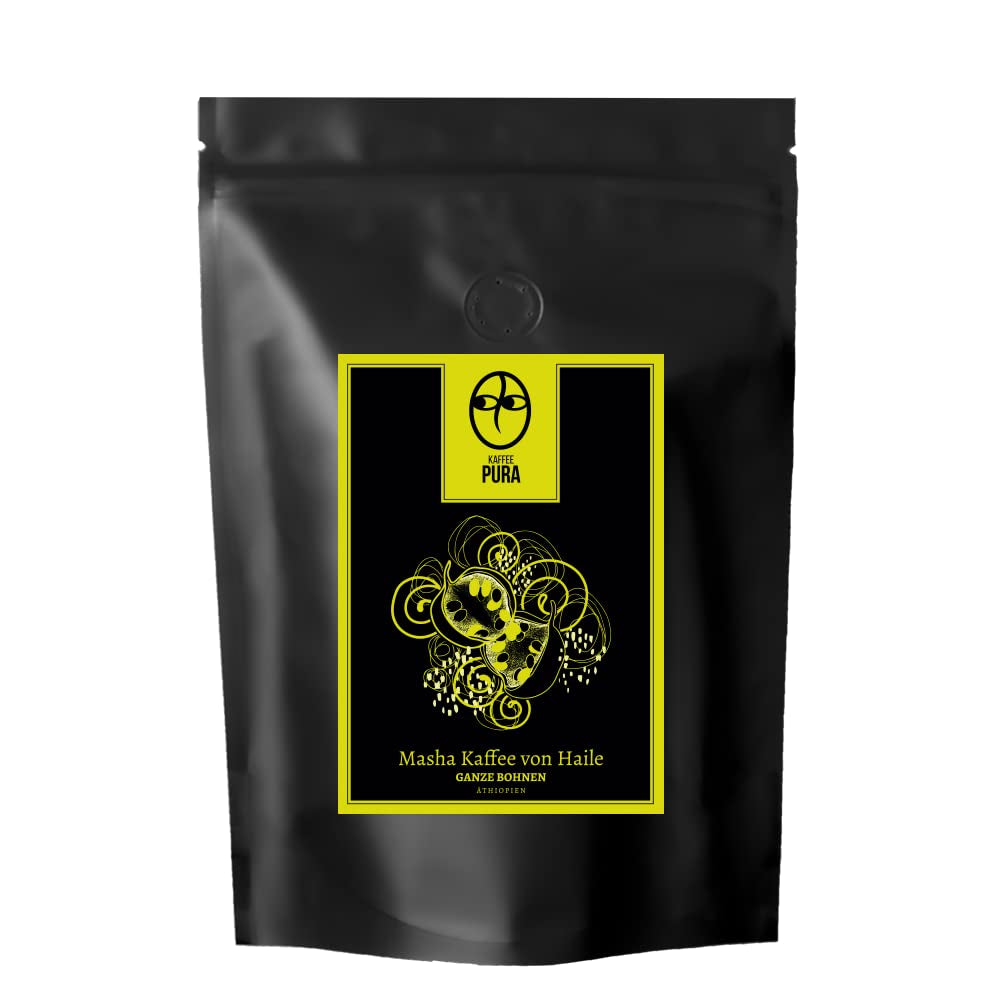 Café Masha de Haile-bio, café en grains entiers 500g