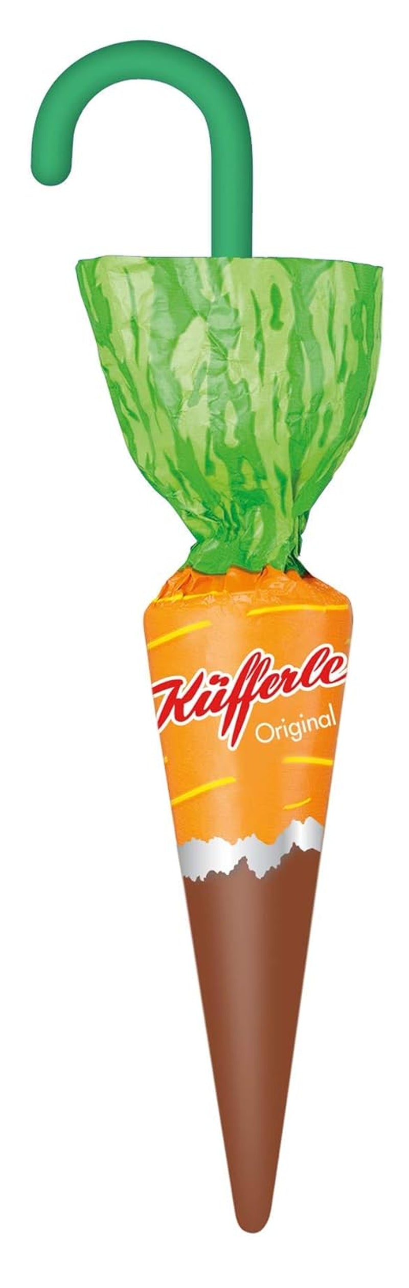 Küfferle, Carottes au chocolat original 810 g 60 pcs., Chocolat au lait, 1 pièce