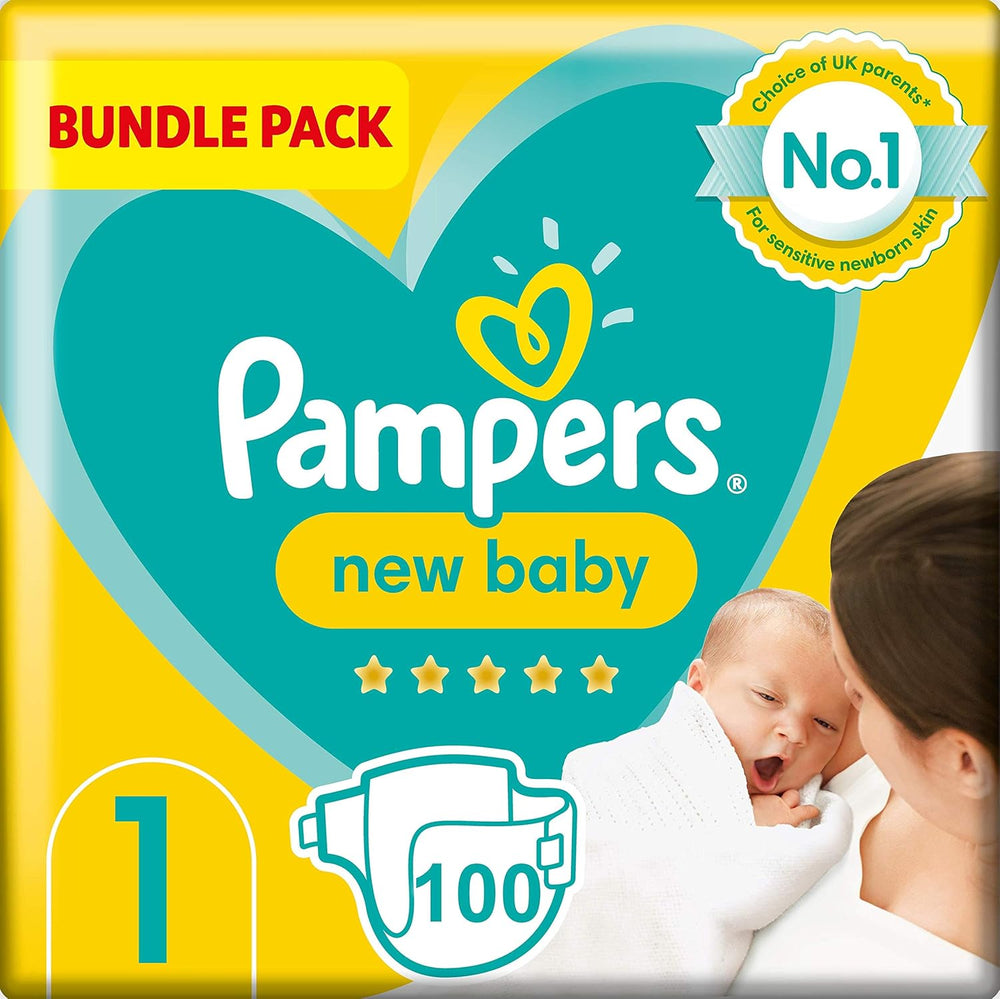 Couches Pampers Premium Protection New Baby, taille 1 (nouveau-né), 22 pièces