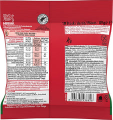 NESTLÉ Mini Eggs, petits œufs en chocolat au lait fourrés crémeux et morceaux croquants, 1 paquet (1 x 89g)