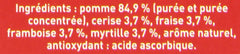 Pom'Potes 5 Fruits Rouges