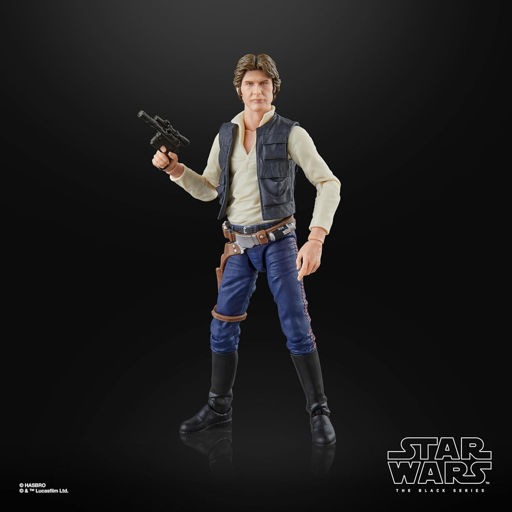 Star Wars The Black Series Han Solo, Star Wars : A Hope Premium Collectible Action Figure (15 cm) Figurines Naty Shop