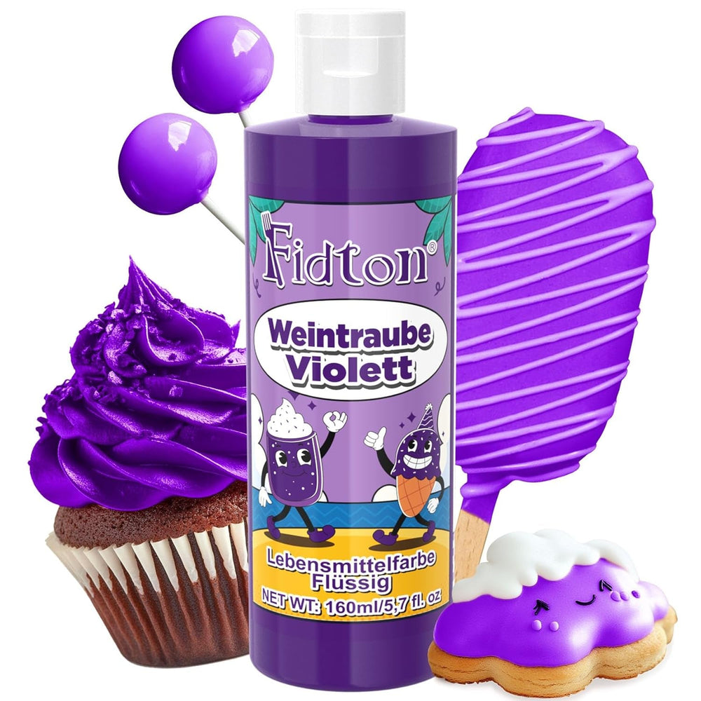 Colorant alimentaire en gel - Fidton 7 couleurs colorant alimentaire hautement concentré, décorations de gâteaux fondants comestibles, colorant alimentaire pour œufs, beignets, macarons - 10 ml