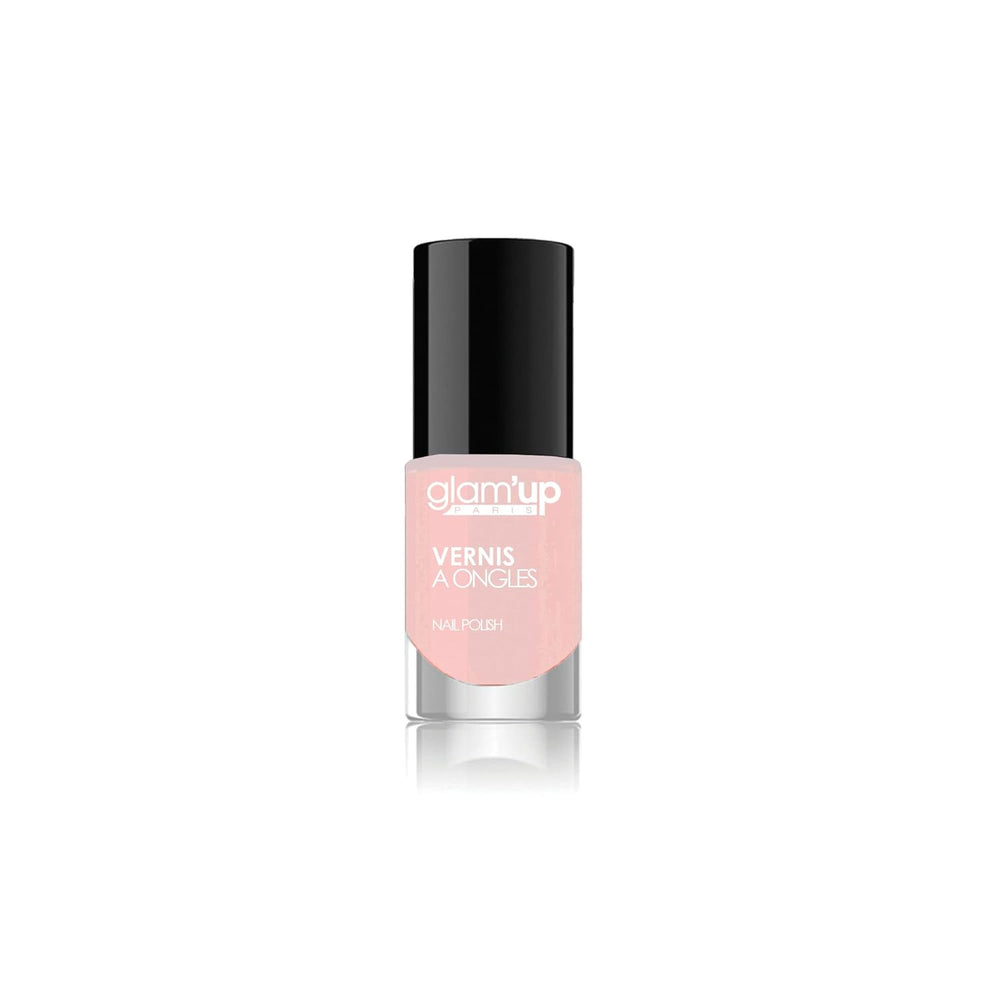Glam'Up Paris, vernis à ongles ultra brillant, longue tenue et à séchage rapide, n°1. 129, paillettes roses