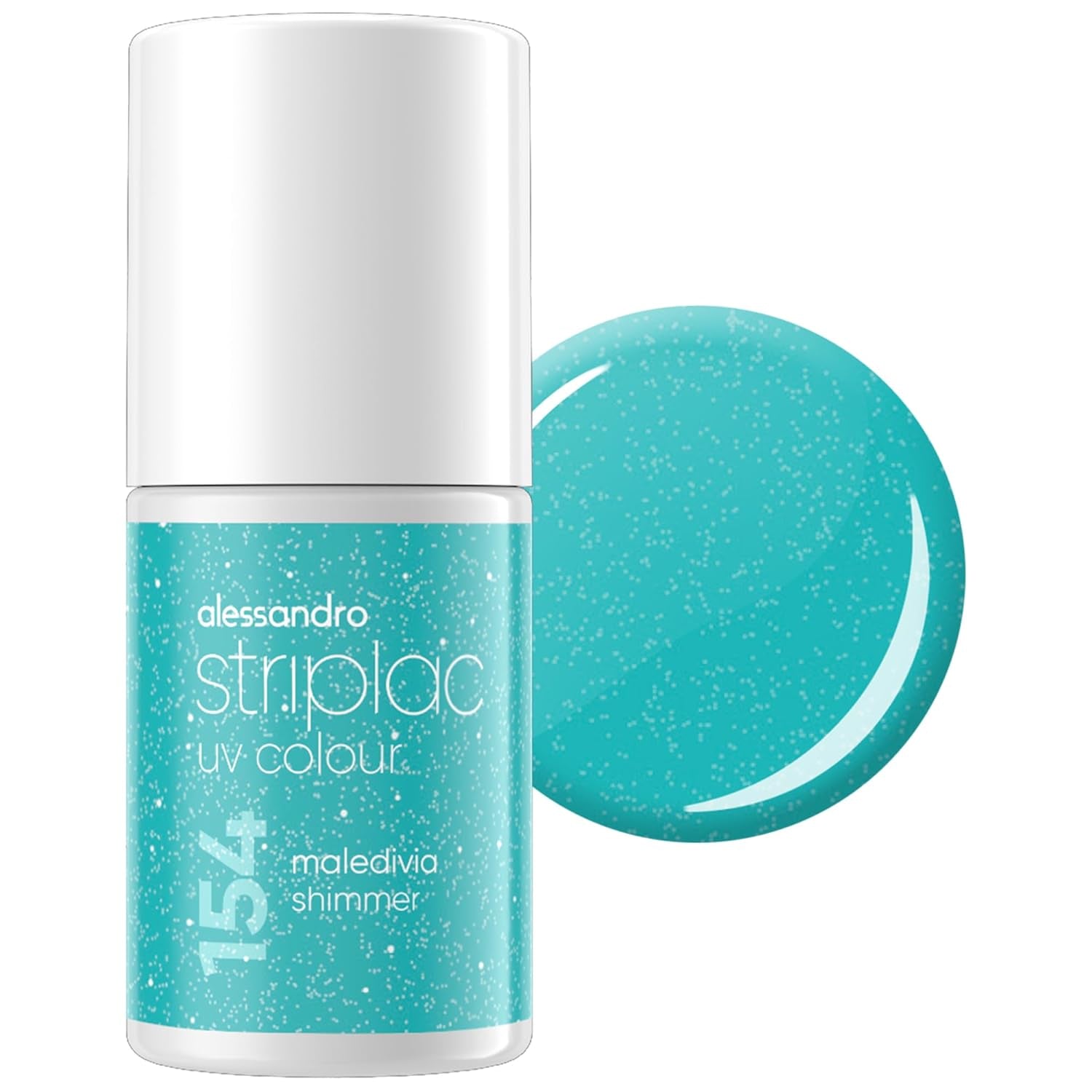 Vernis à ongles UV Alessandro Striplac Lavender Lemonade – Délicat et longue durée – S'enlève facilement grâce à la technologie de retrait – Vegan et cruelty-free – 8 ml