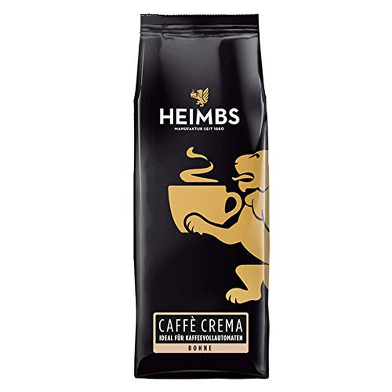 Caffè Crema pour machines à café entièrement automatiques, grains entiers 250 g, paquet de 3
