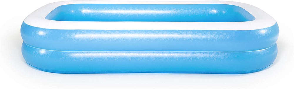 Bestway Family Pool, Piscine rectangulaire pour Enfants, Facile à Assembler, Couleur, 262 x 175 x 51 cm