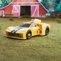 Jucărie Transformers Earthspark Deluxe Class Bumblebee, figurină de acțiune înaltă de 12,5 cm, jucărie robot pentru copii cu vârsta peste 6 ani Action figures Naty Shop
