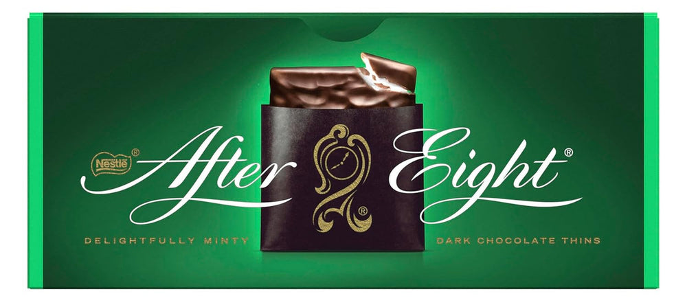 NESTLÉ after EIGHT, fines tablettes de chocolat noir fourrées à la crème de menthe Bonbons au chocolat Naty Shop