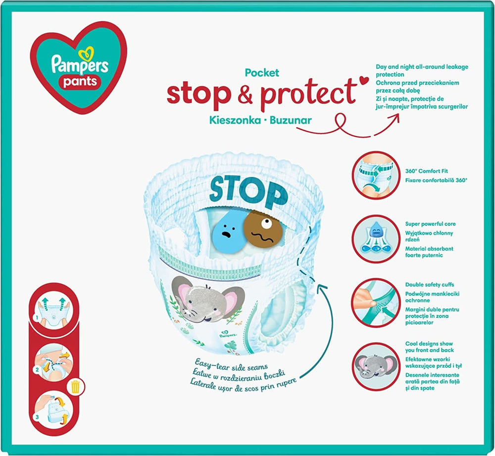 Pampers (version classique), pantalon garçon/fille 7 74 pcs Mère et Enfant Naty Shop