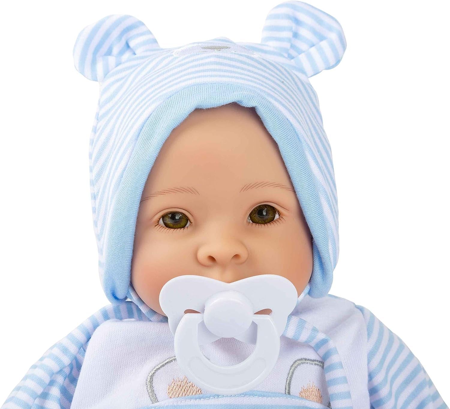 small Foot Puppe Lukas inkl. ausziehbarer Bekleidung, Schnuller und weicher Kuscheldecke, Rollenspielzeug, 11238