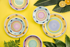 Service de table Excelsa Esprit, céramique, multicolore, 18 pièces