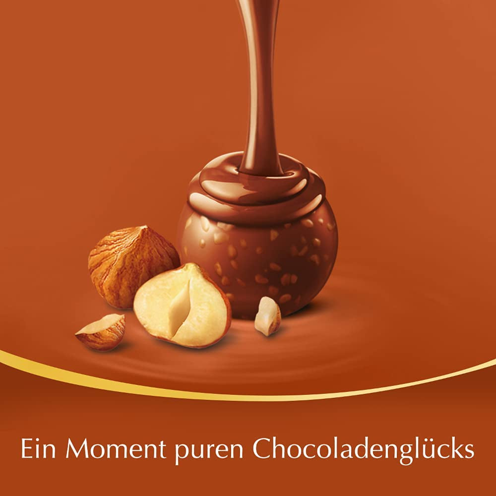 Boules de chocolat LINDOR aux noisettes, sac de 1 kg + fût Johnnie Walker Sherry 0,7 litre