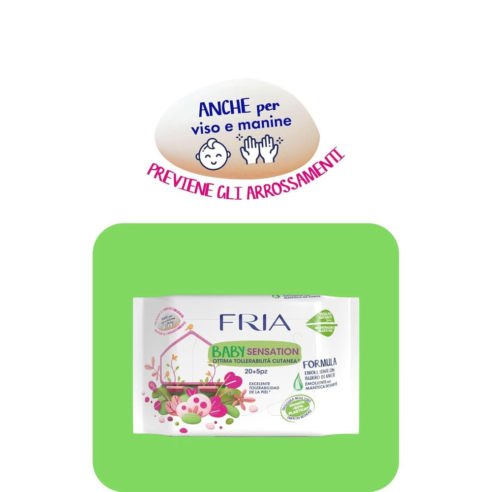 Fria Baby Sensation lingettes nettoyantes Lingettes humides bébé Naty Shop