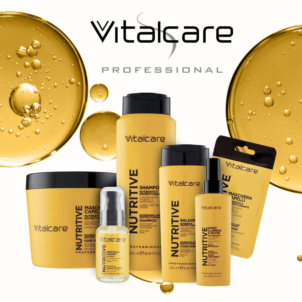 | Nutritive - mască de păr hrănitoare și regenerantă, tratament pentru păr uscat și strălucitor, cu ceramide vegetale și pantenol, 25 ml Masca de par Naty Shop