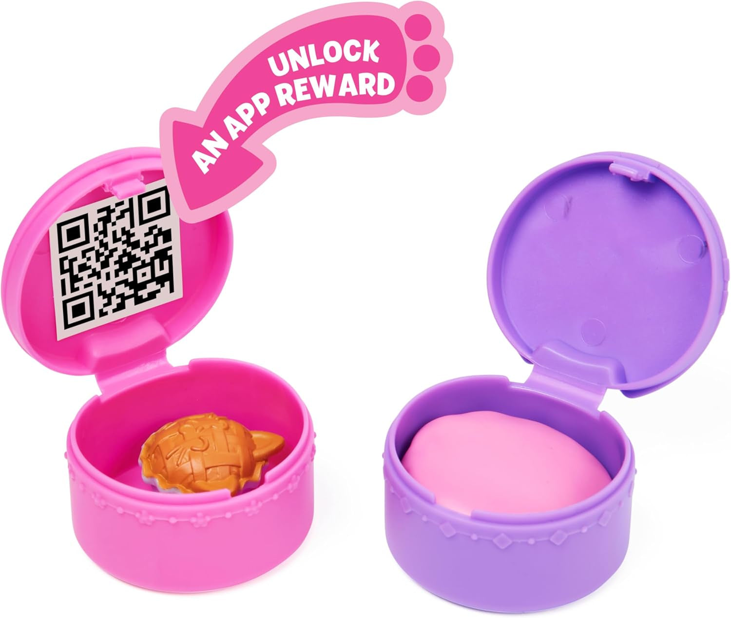 MAISON DE POUPÉES GABBY'S DREAMWORKS - Chambre Deluxe, Confiserie Cakey, Cuisine Kuchi (roumain : Cakey), 3 meubles et 2 boîtes surprises avec accessoires, adaptés aux enfants âgés de 3 ans et plus