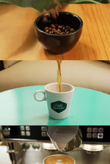 Café Quindio Papayo Honey Specialty Coffee - Café en grains 100% Arabica d'origine unique Colombie - aux notes naturelles de muscade, noix de coco et mandarine (250g) - idéal pour Chemex