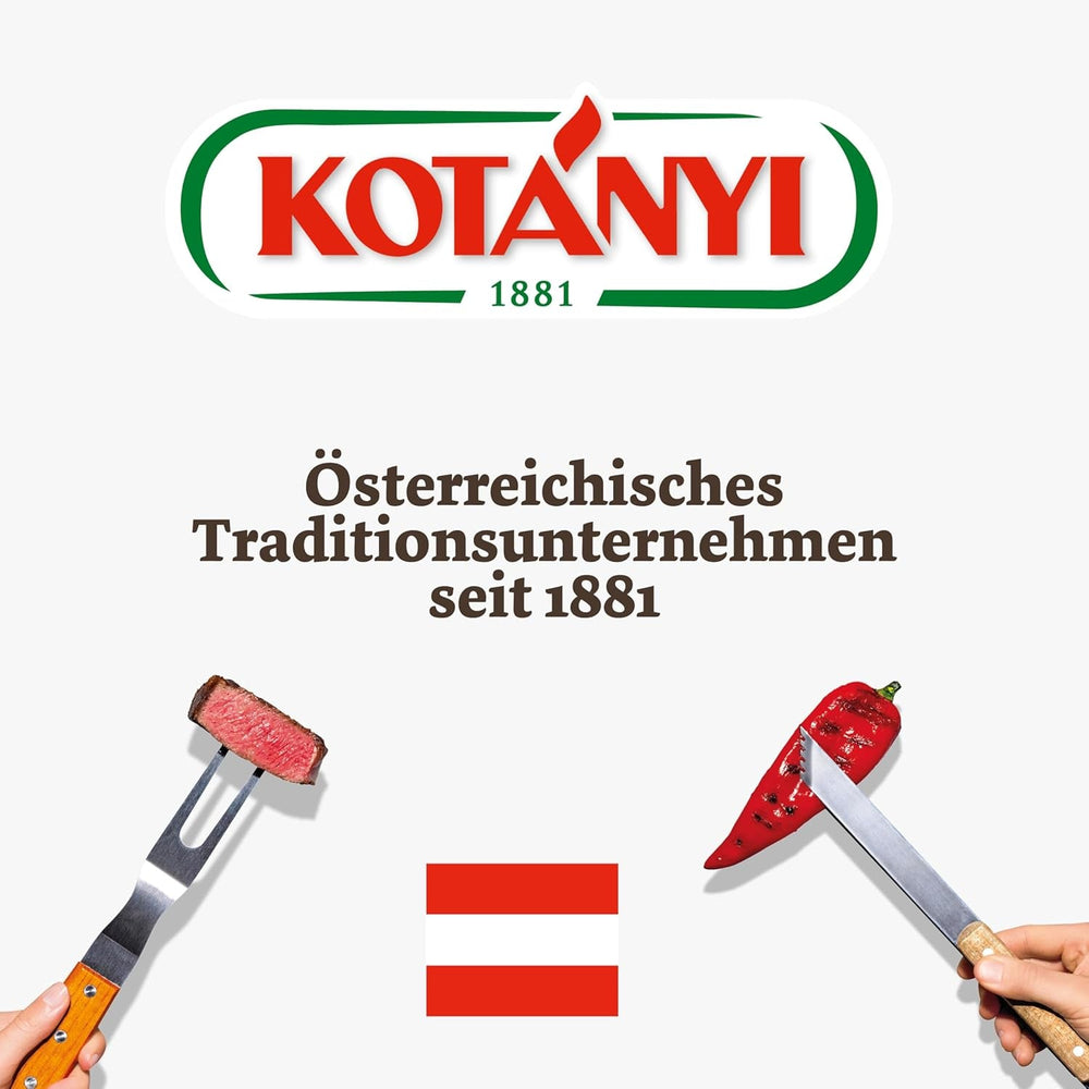 KOTÁNYI Coffret cadeau d'épices pour grillades - 6er Carrier - Cadeaux pour hommes - Grill Zubehör & Spice Set für jedes BBQ - Grill Zubehör inkl. Magic Dust - [Jetzt Geburtstagsgeschenk für Männer bestellen!]