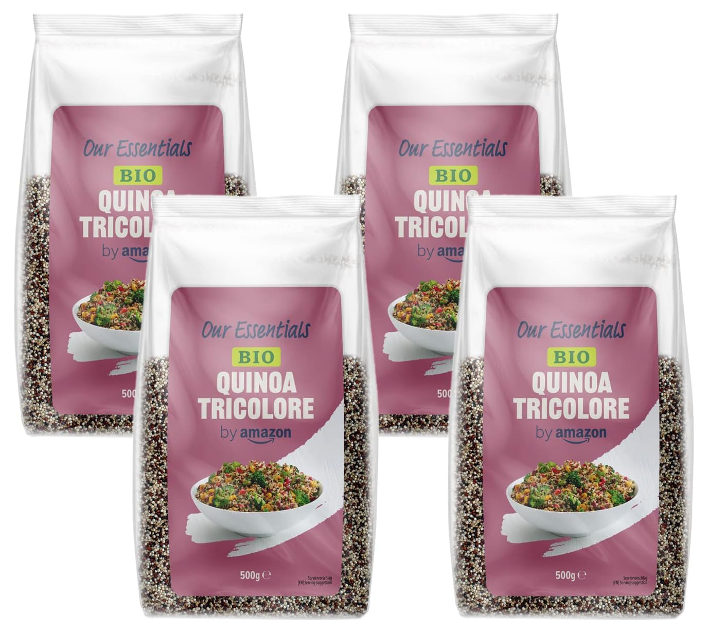 Amazon Bio Quinoa Tricolore 500g (Pack de 1)