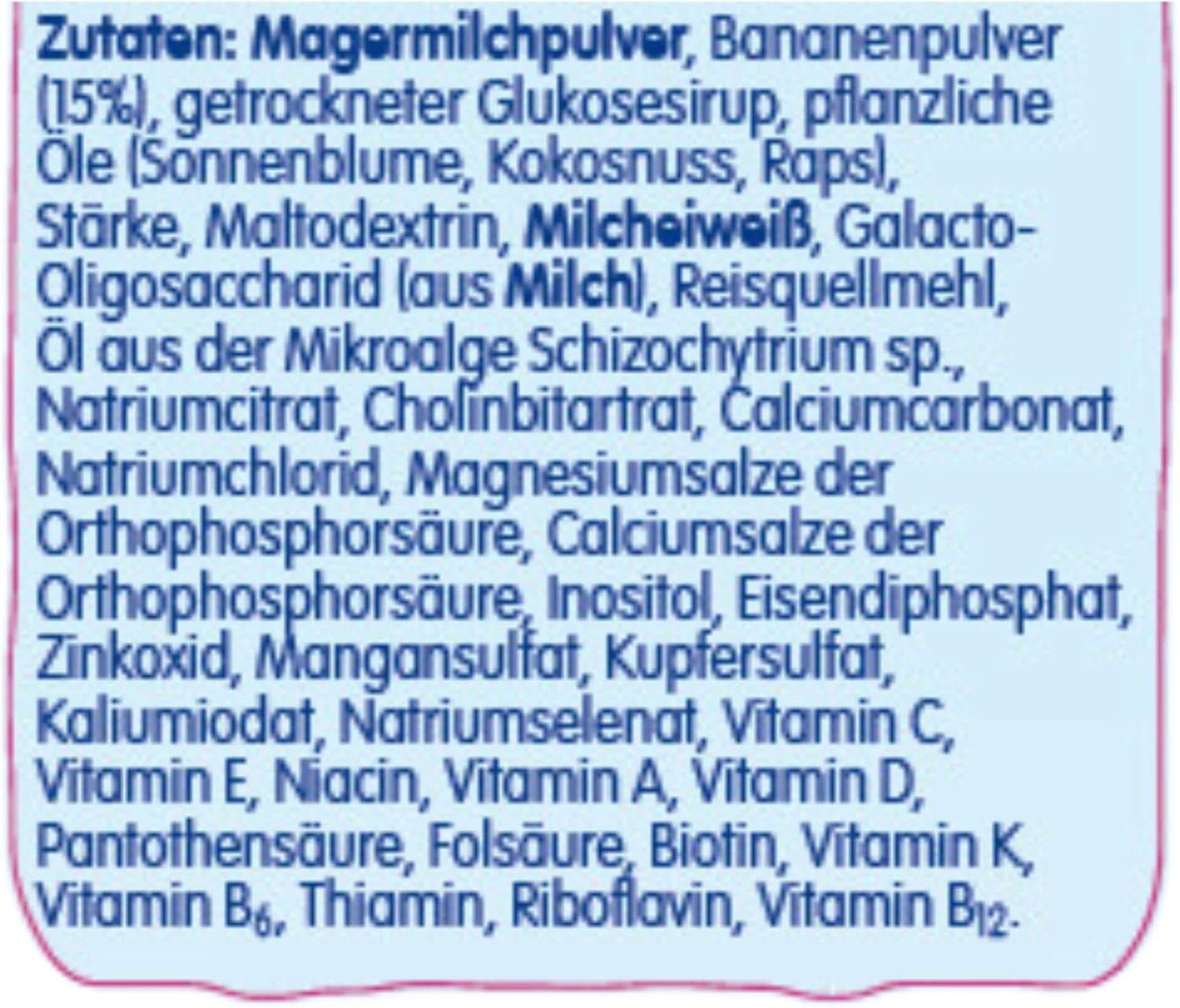 Humana HN Expert, dès la naissance, aliment spécial pour diarrhées fréquentes ou prolongées, favorise la normalisation des selles, à la banane, 300 g Naty Shop
