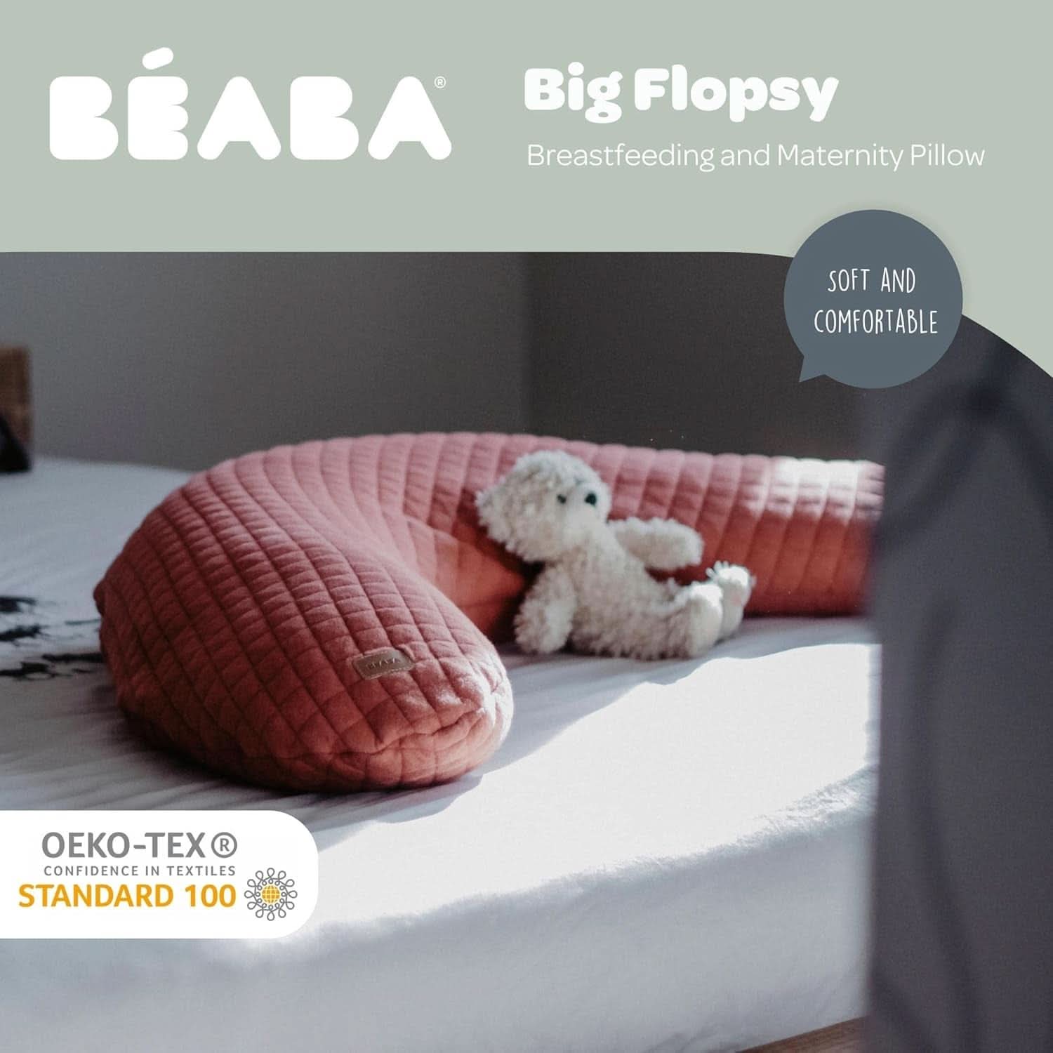 Red Castle - Coussin de maternité et d'allaitement, 170 cm Accessoires Alimentation et Allaitement Bebe Naty Shop