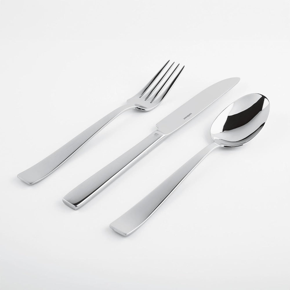 Sambonet 62512-83 Set de tacâmuri monobloc plat, 36 piese, oțel inoxidabil 18/10, se spală în mașina de spălat vase Bucatarie Naty Shop