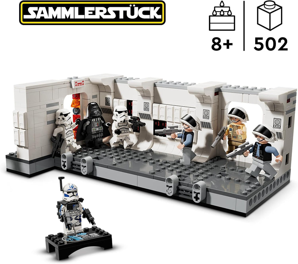 LEGO Star Wars Tantive IV Boarding, jouet de construction du film A New Hope, ensemble de jeu fantastique à collectionner, idée cadeau pour garçons et filles à partir de 8 ans et collectionneurs 75387 Ensembles de construction Beuche den LEGO-Store