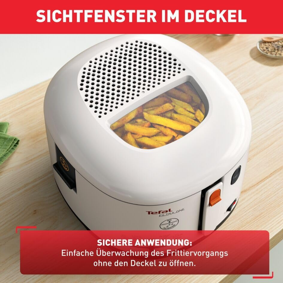 Friteuse Tefal FF1631 Filtra One, 1 900 W, capacité 1,2 kg électroménager Naty Shop