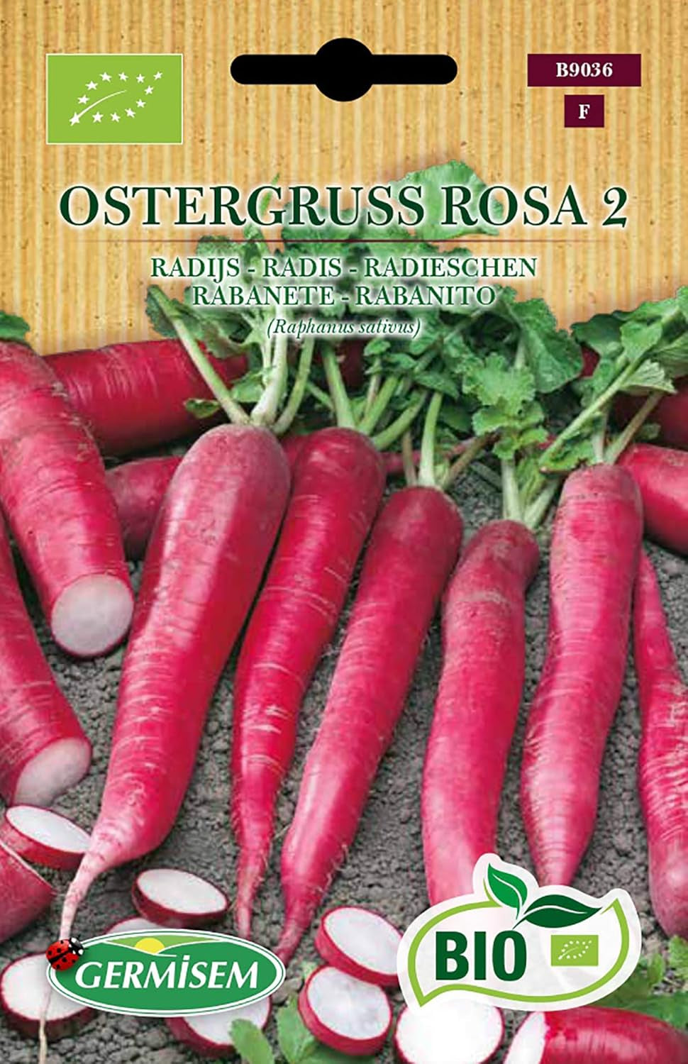 Radieschen OSTERGRUSS ROSA 2, ECBIO9036