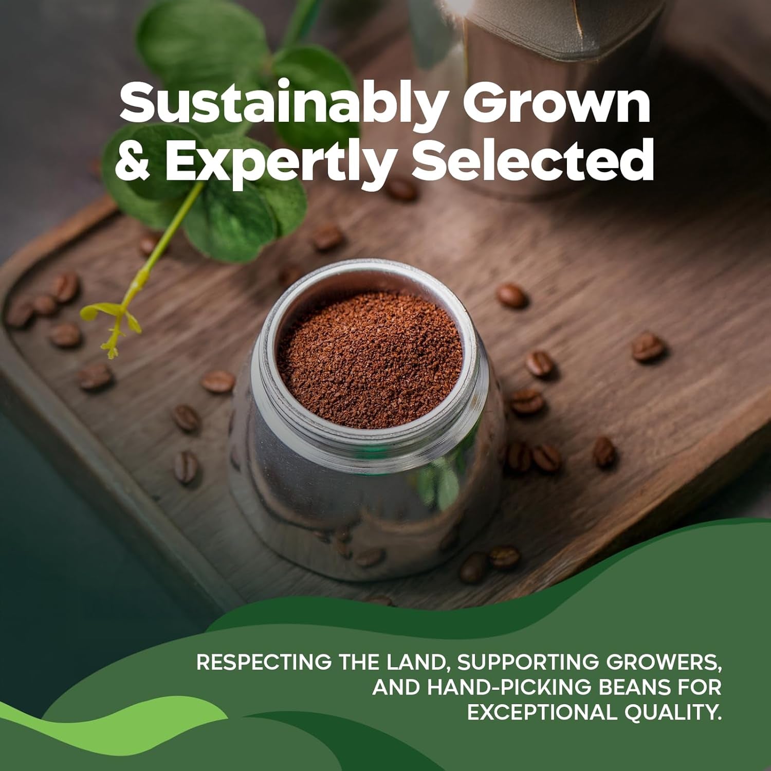 - USDA Organic - ® Café Gourmet Durable (en grains 500g)