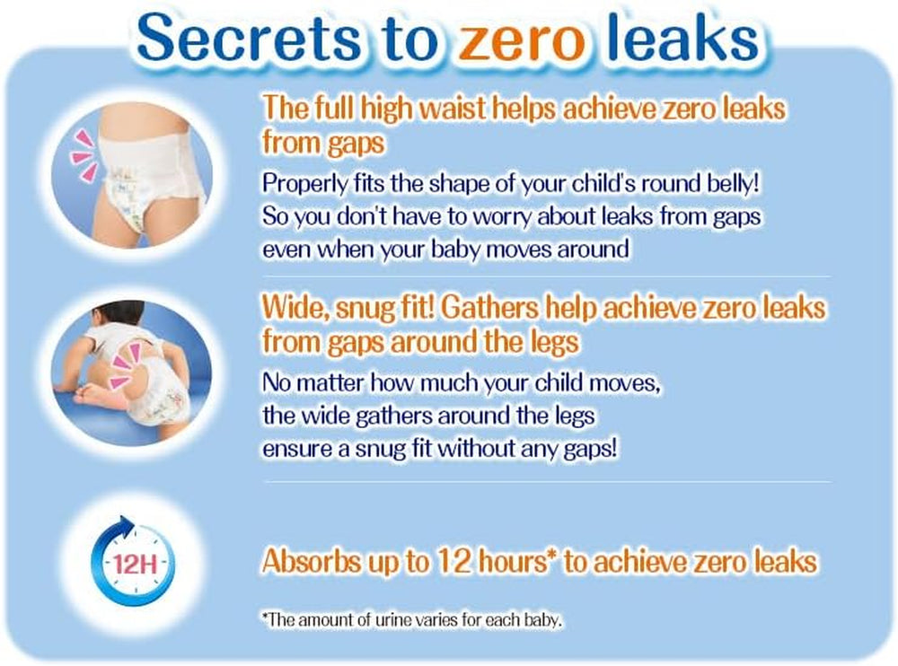 PL Boy (9-14 kg) - Couche pour garçon - 44 pièces - Grand - Imperméable - Imprimé animal - Coton - Sans parabène