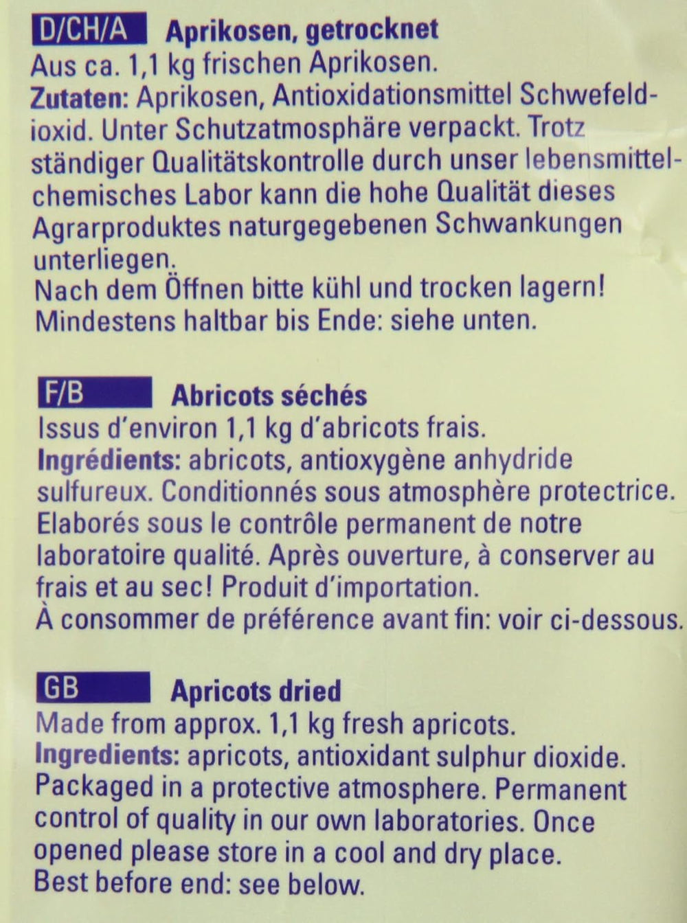 Abricot Seeberger 200g Naty Shop produits déshydratés