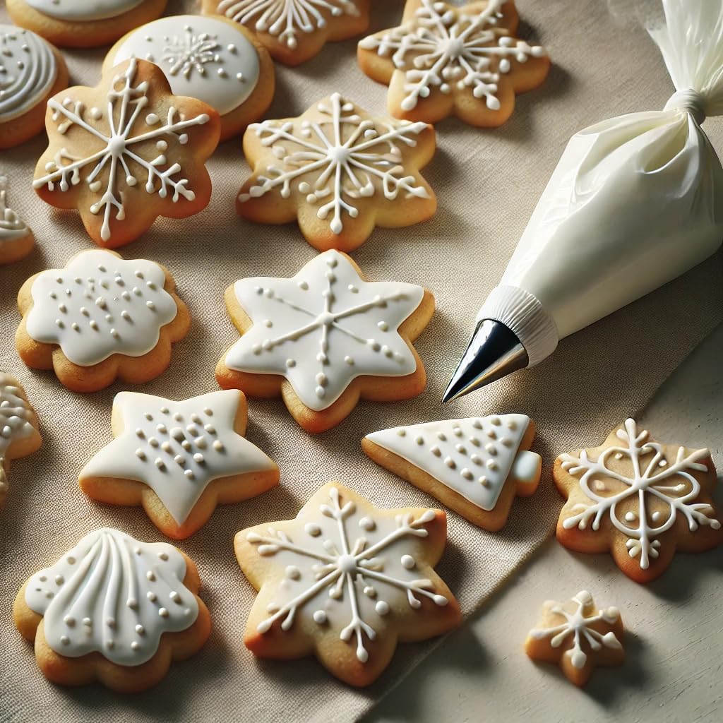 Cake Company Royal Icing 1 paquet (1 x 1000g) I Mélange sec pour décoration de gâteaux de la meilleure qualité I Pour le glaçage et les ridules I Sans gluten I Parfait pour les gâteaux et les cupcakes Pâte à sucre Naty Shop