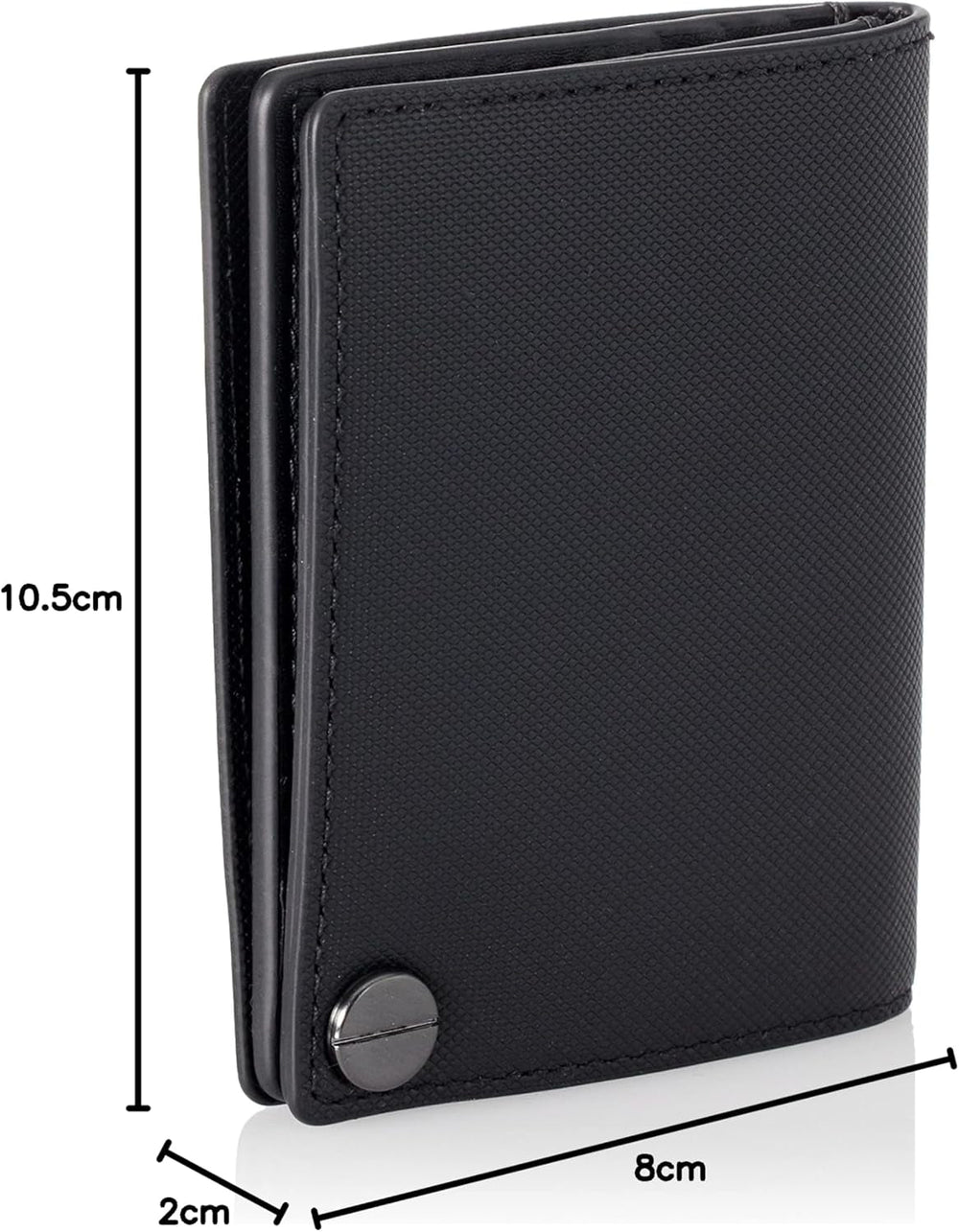 Calvin Klein CK CLEAN PQ COVERED CARDHOLDER Portefeuille pour homme, noir (Ck Black), OS Wallet Men Naty Shop