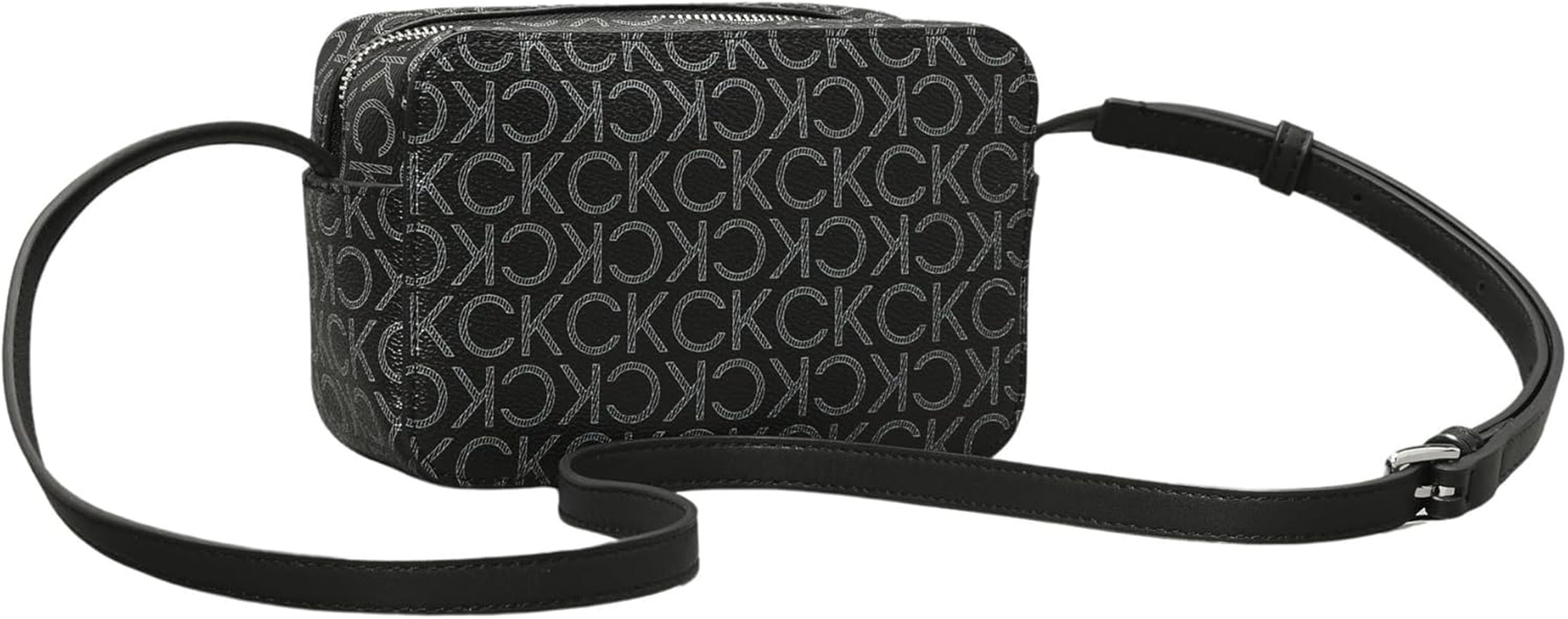 Calvin Klein sac bandoulière femme Ck Must Camera Bag Mono Klein, noir (Black Mono), taille naturelle Sacs femme Naty Shop