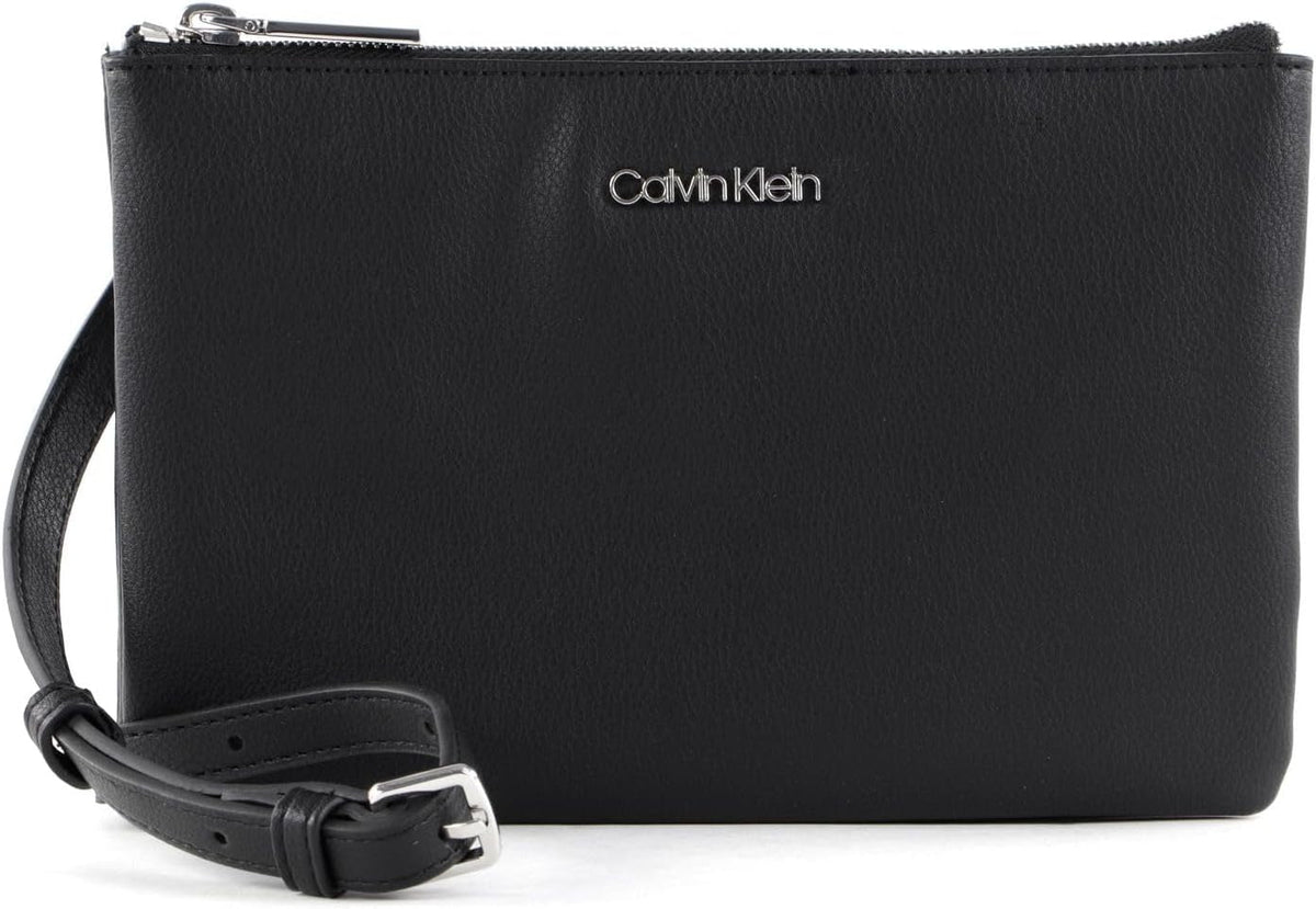 Calvin Klein sac à bandoulière pour femme Ck Must Klein Sacs Femme Naty Shop Noir (Ck Black)