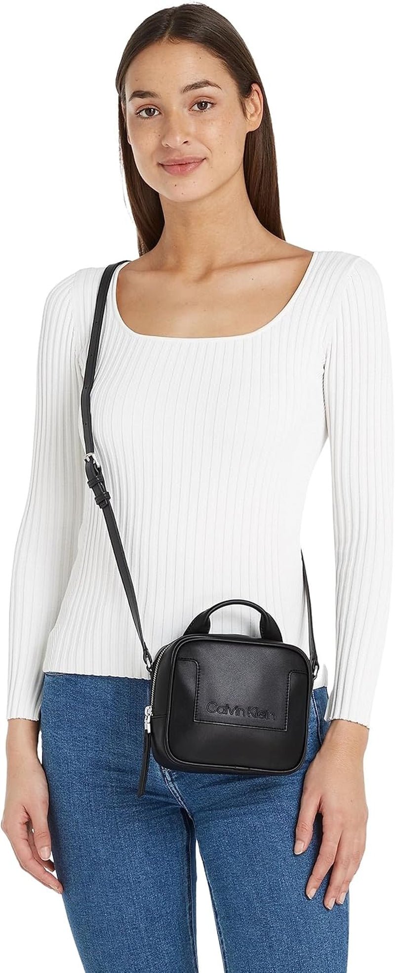 Calvin Klein Ladies Ck Set Camera Bag K60k611073 Crossovers Femme Sacs Naty Shop