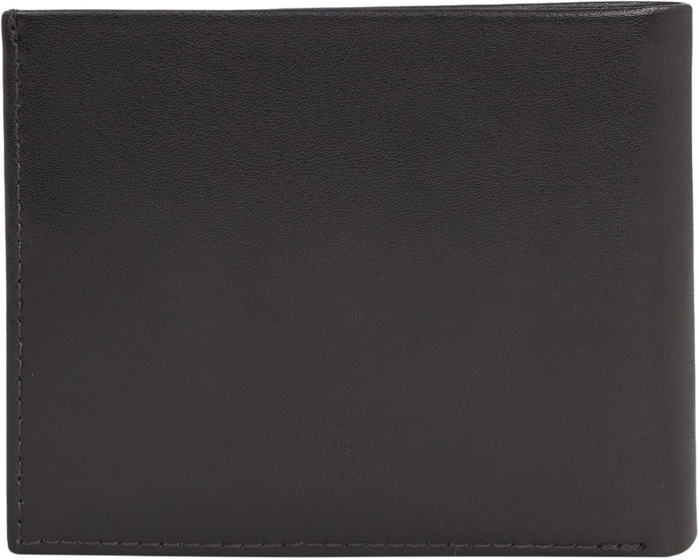 Calvin Klein METAL CK BIFOLD 6CC W/BILL Portefeuille homme, Noir (Ck Black), OS Portefeuille homme Naty Shop