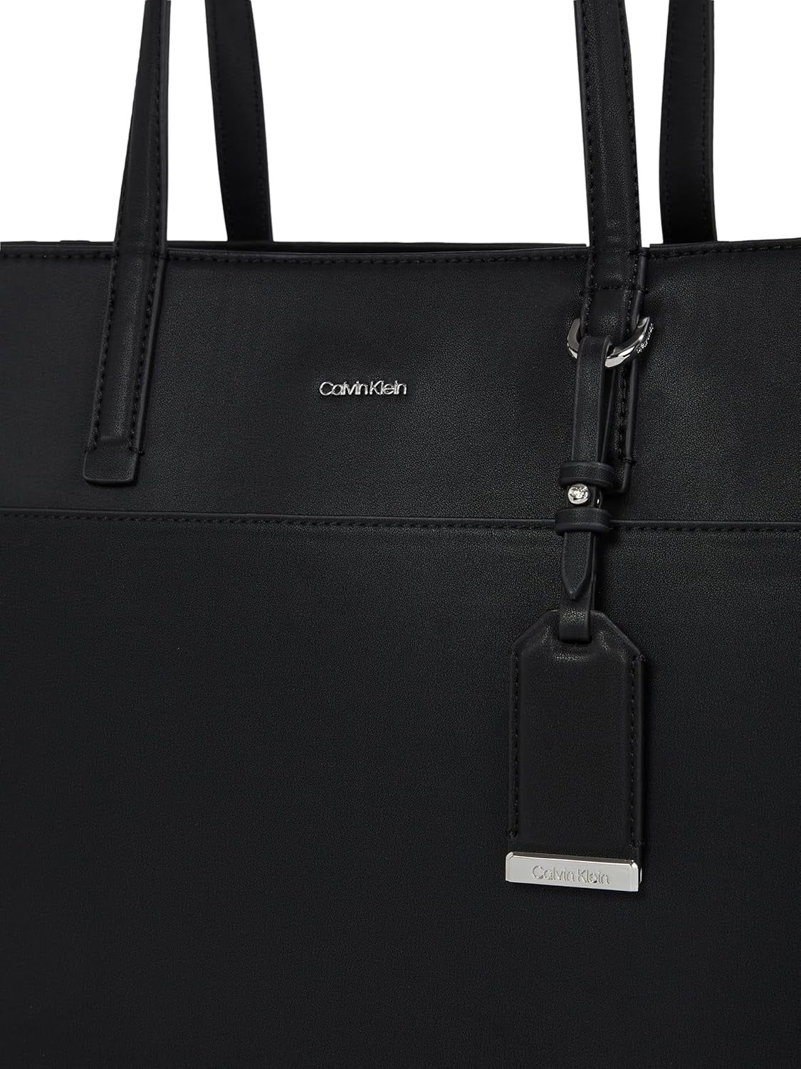 Calvin Klein Shopper Must Medium avec fermeture éclair, Noir (Ck Black), Taille unique Sacs femme Naty Shop