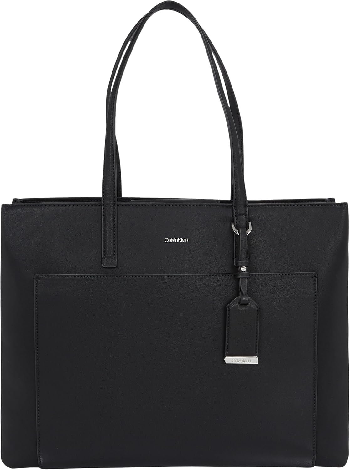 Calvin Klein Shopper Must Medium avec fermeture éclair, noir (Ck Black), taille unique, sacs femme Naty Shop Default Title