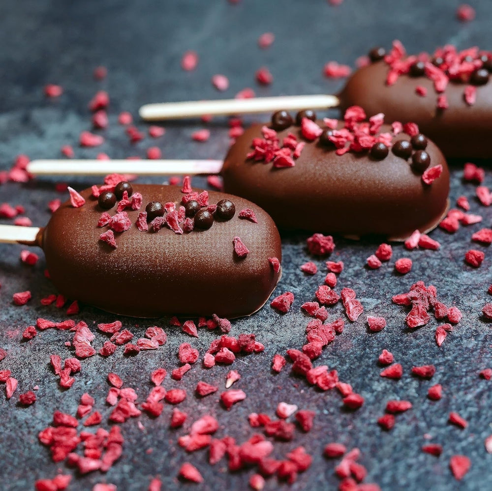 Morceaux de fraises lyophilisées 100g - Fraises lyophilisées Produits déshydratés Naty Shop