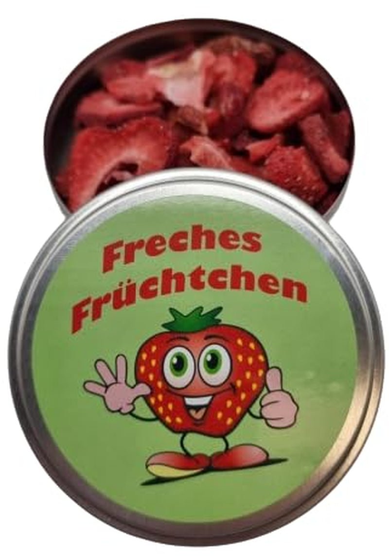 Fraises lyophilisées dans une boîte pour le voyage, nourriture pour les nerfs, cadeau de relaxation, produits séchés aux fraises Naty Shop Titre par défaut