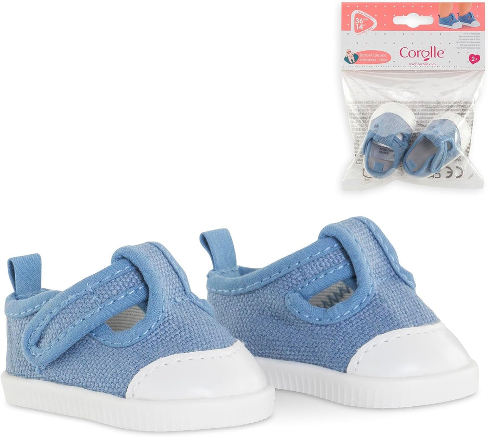 Corolle Mon Grand Poupon 36cm Sneakers, blau, für alle 36cm Babypuppen, ab 2 Jahren