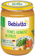 Légumes délicats tout autour, paquet de 6 (6 X 190 grammes) Mère et Enfant Naty Shop 190 grammes Tous types de légumes